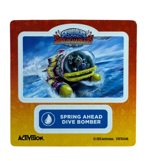 Dive Bomber (Spring Ahead) (Sticker Sheet) - for just $2! 