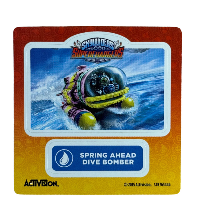 Dive Bomber (Spring Ahead) (Sticker Sheet) - for just $2! 