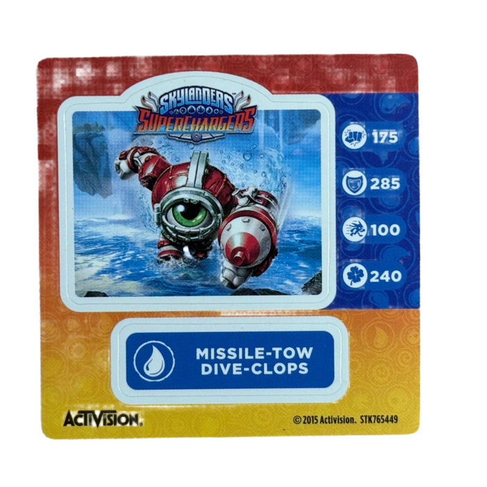 Dive-Clops (Missile-Tow) (Sticker Sheet) - for just $2! 