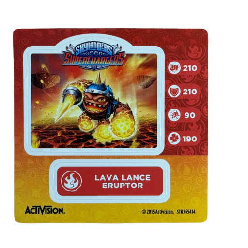 Eruptor (Lava Lance) (Sticker Sheet) - for just $1! 