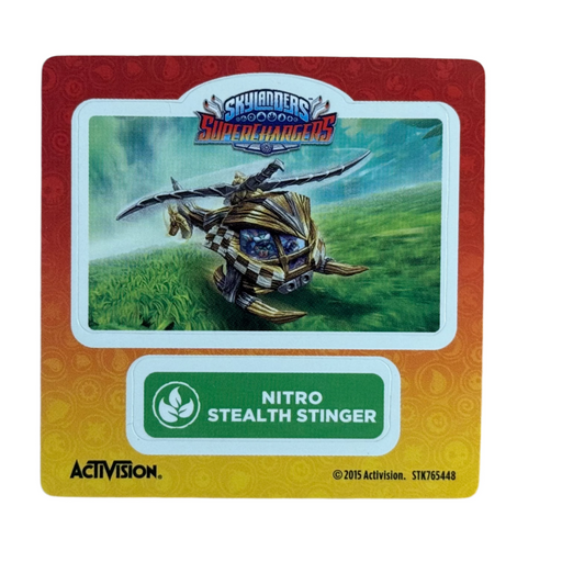 Stealth Stinger (Nitro) (Sticker Sheet) - for just $2! 