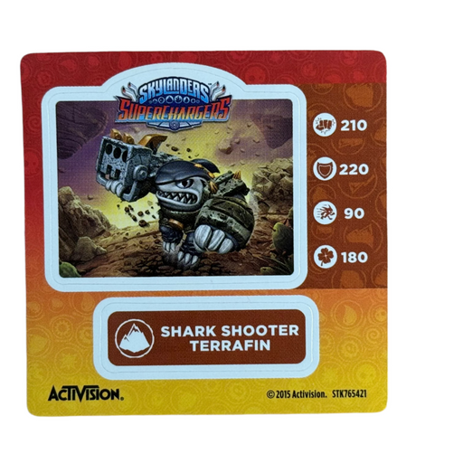 Terrafin (Shark Shooter) (Sticker Sheet) - for just $1! 
