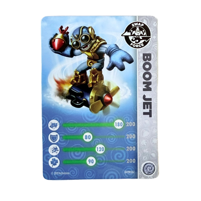 Boom Jet (Stat Card) - for just $1! 
