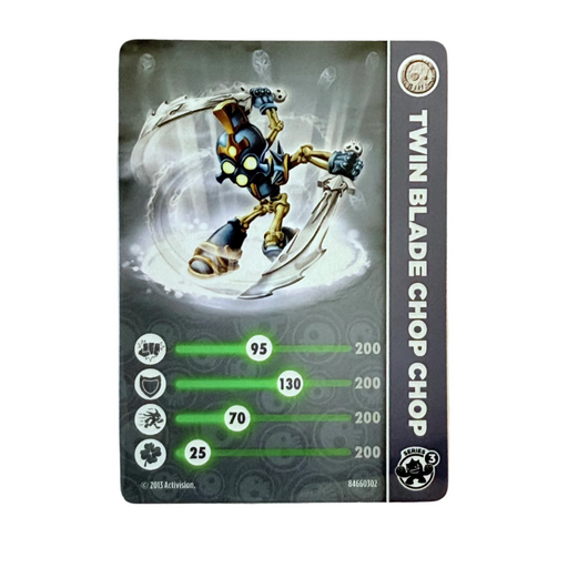 Chop Chop (Series 3) (Stat Card) - for just $1! 