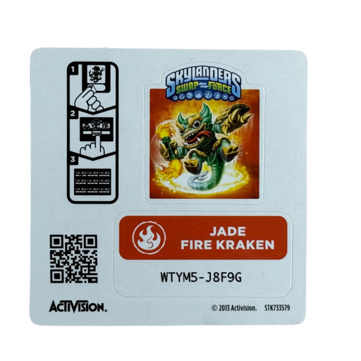 Fire Kraken (Jade) (Sticker Sheet) - for just $2! 