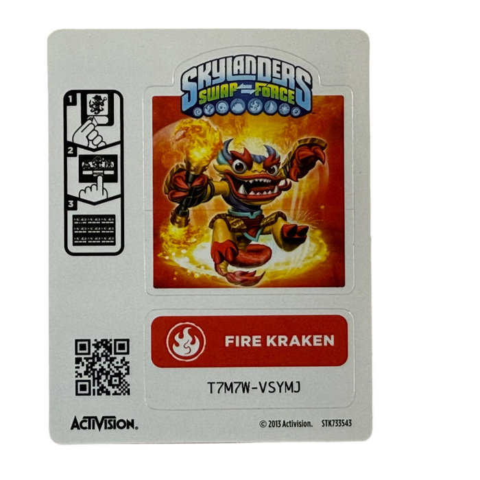Fire Kraken (Sticker Sheet) - for just $1! 