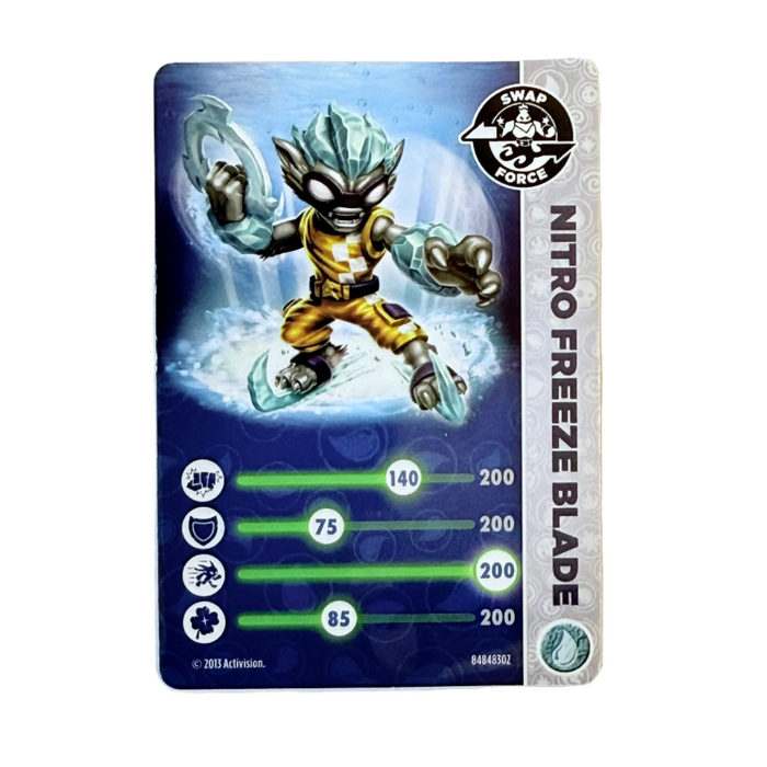 Freeze Blade (Nitro) (Stat Card) - for just $2! 