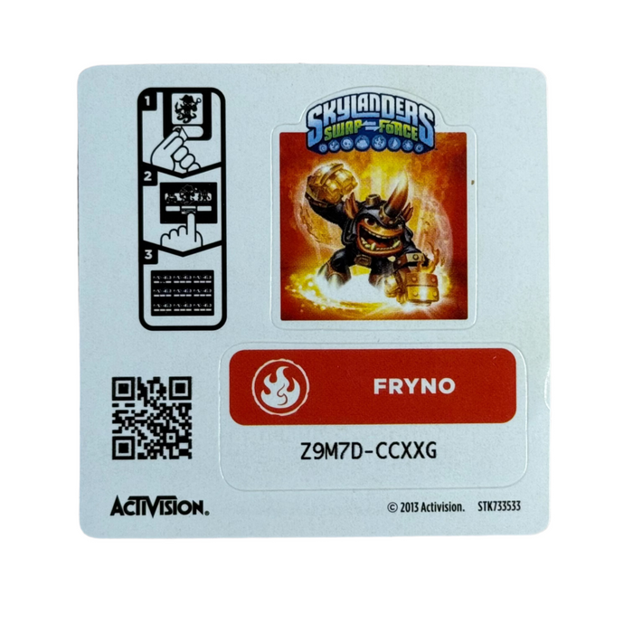 Fryno (Series 1) (Sticker Sheet) - for just $1! 