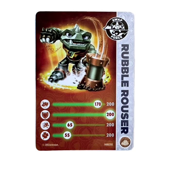 Rubble Rouser (Stat Card) - for just $1! 