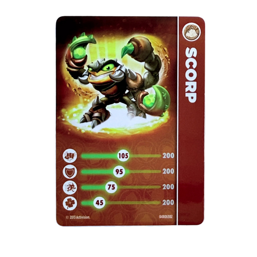 Scorp (Series 1) (Stat Card) - for just $1! 