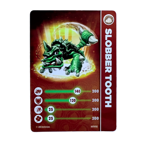 Slobber Tooth (Series 1) (Stat Card) - for just $1! 