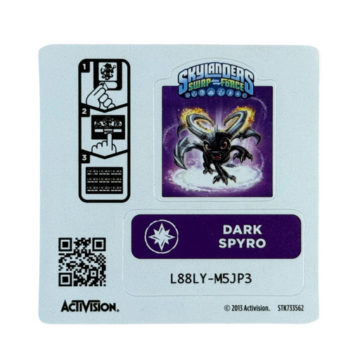 Spyro (Series 3, Dark) (Sticker Sheet) - for just $5! 
