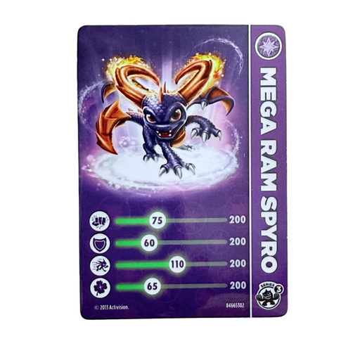 Spyro (Series 3) (Stat Card) - for just $1! 