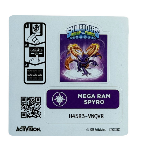 Spyro (Series 3) (Sticker Sheet) - for just $1! 