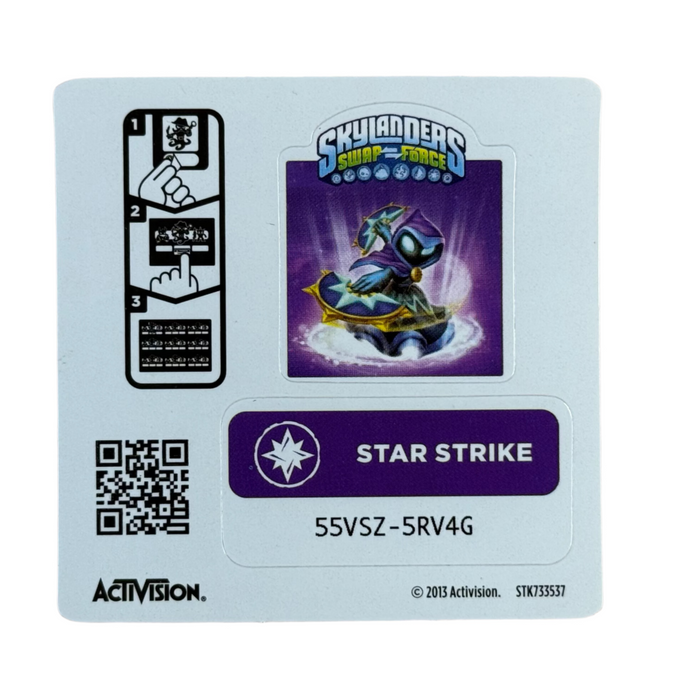 Star Strike (Series 1) (Sticker Sheet) - for just $1! 