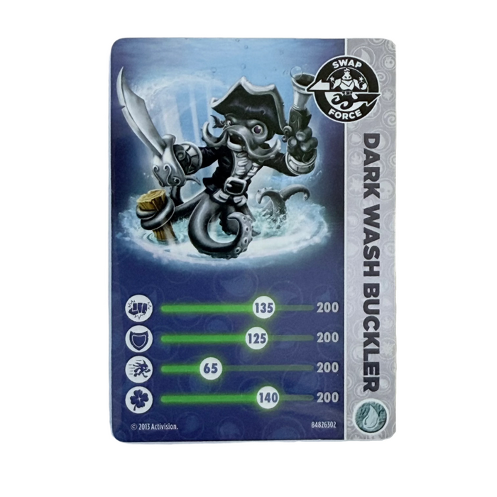Wash Buckler (Dark) (Stat Card) - for just $5! 
