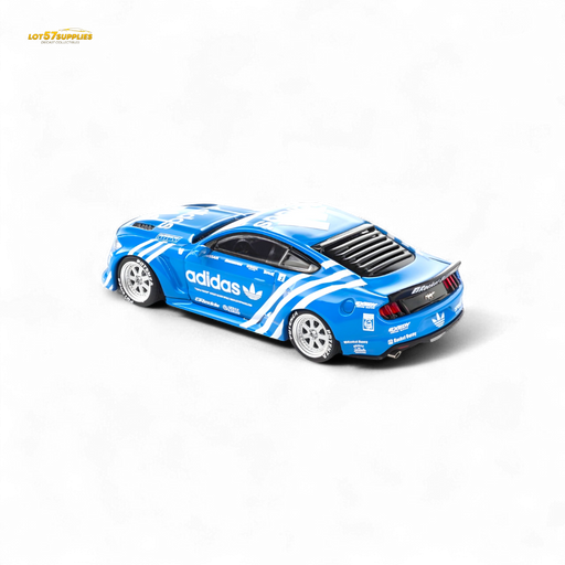 Liberty64 Ford Mustang GT Widebody Modified - A d i d a s Clover 1:64 - for just $39.99! 