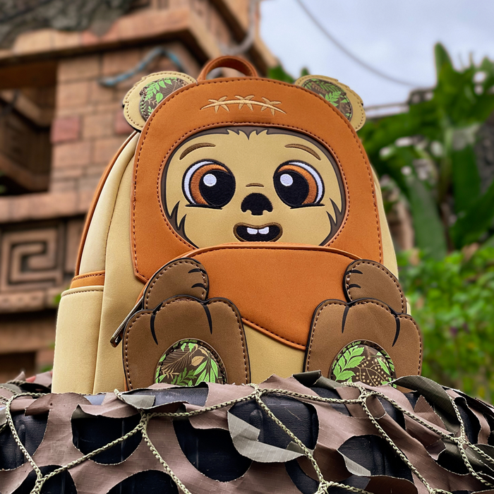 Loungefly: Star Wars - Wicket Footsie Cosplay Mini Backpack - for just $80! 