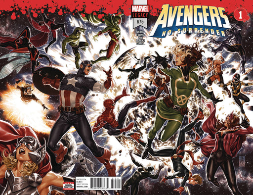 AVENGERS LH #675 LEG 1/10/2018 3D LENTICULAR wraparound - for just $4.99! 