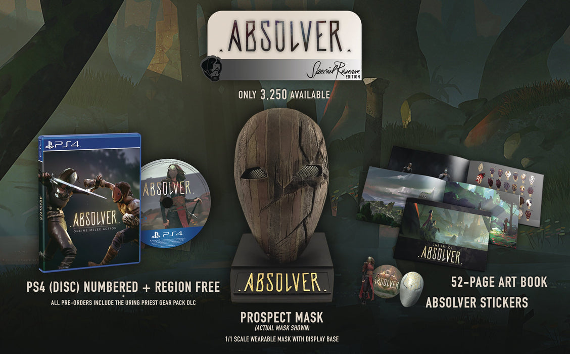 Absolver Prospect Mask Special Reserve Edition (Playstation 4) - Just $0! Shop now at Retro Gaming of Denver