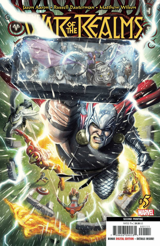 WAR OF REALMS #5 (OF 6) 2ND PTG DAUTERMAN VAR (07/17/2019 - for just $4.99! 