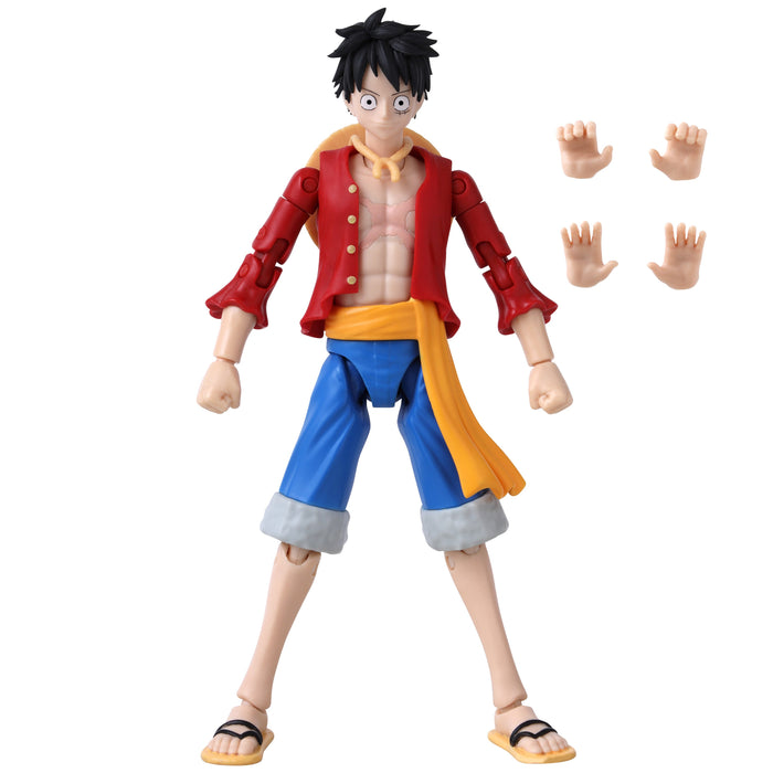 ANIME HEROES ONE PIECE MONKEY D LUFFY 6.5 IN Action Figure - Just $29.99! Shop now at Retro Gaming of Denver