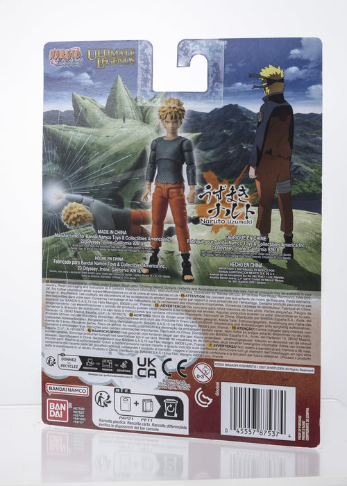 NARUTO ULTIMATE LEGENDS FINAL VALLEY NARUTO UZUMAKI Action Figure - for just $15.99! 