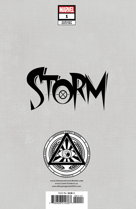 [Signed by Nakayama W/ COA] STORM #1 UNKNOWN COMICS DAVID NAKAYAMA EXCLUSIVE VAR SIGNED BY DAVID NAKAYAMA [IN STOCK] - for just $20! 