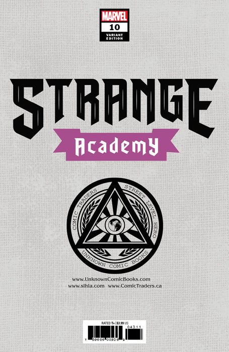 Strange Academy #10 Unknown Comics Miguel Mercado Exclusive Var (05/05/2021) - for just $5! 
