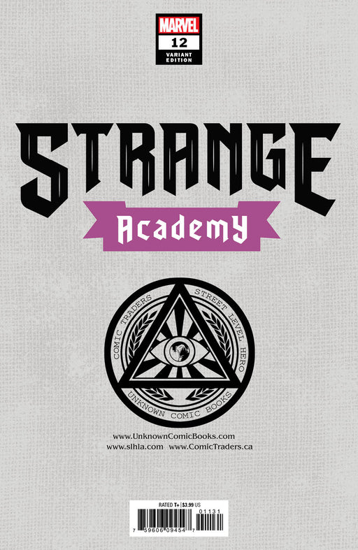 Strange Academy #12 Unknown Comics Miguel Mercado Exclusive Vogue Var (08/25/2021) - for just $10! 
