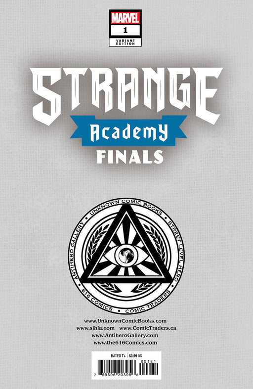 Strange Academy: Finals #1 Unknown Comics R1C0 Exclusive Virgin Var (10/26/2022) - for just $20! 