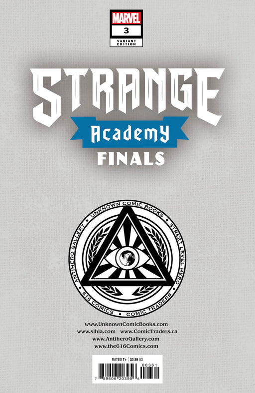 Strange Academy: Finals #3 Unknown Comics Sabine Rich Exclusive Var (12/28/2022) - for just $10! 