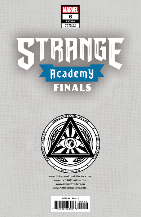 Strange Academy: Finals #6 Unknown Comics Ivan Tao Exclusive Virgin Graffiti Wall Var (04/26/2023) - for just $20! 
