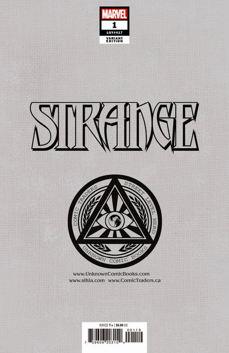 Strange 1 Unknown Comics Sabine Rich Exclusive Var (03/02/2022) - for just $10! 