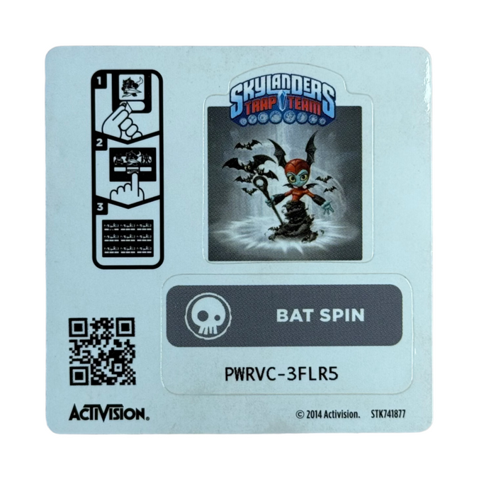 Bat Spin (Series 1) (Sticker Sheet) - for just $6! 