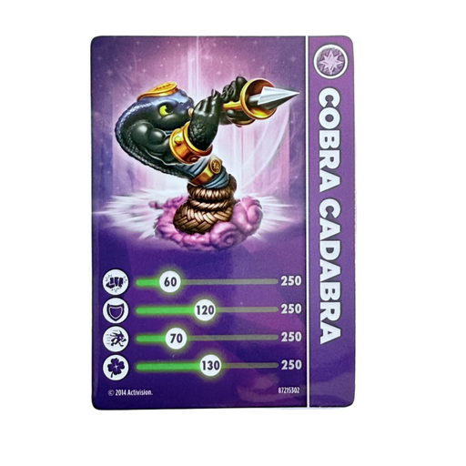 Cobra Cadabra (Series 1) (Stat Card) - for just $5! 