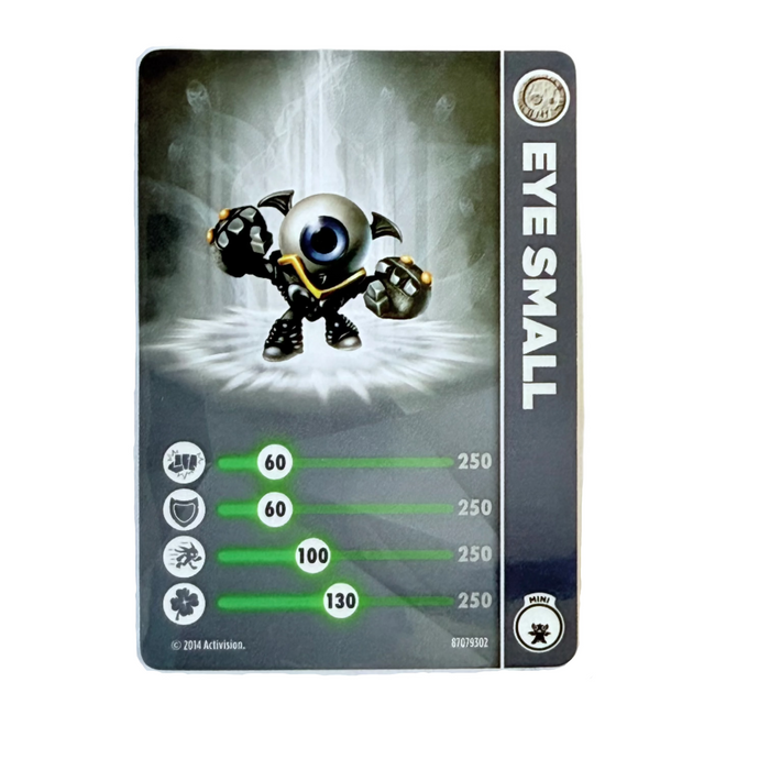 Eye Small (Mini) (Stat Card) - for just $1! 