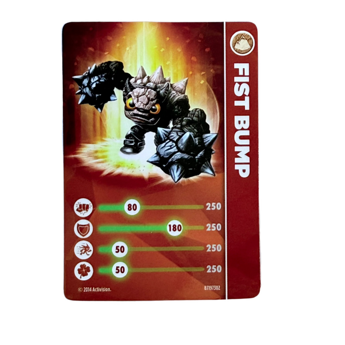 Fist Bump (Series 1) (Stat Card) - for just $1! 