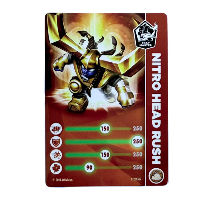 Head Rush (Nitro) (Stat Card) - for just $8! 