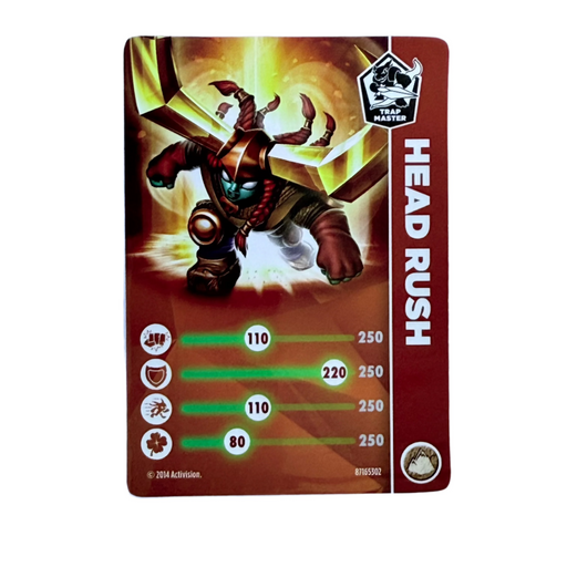 Head Rush (Stat Card) - for just $1! 