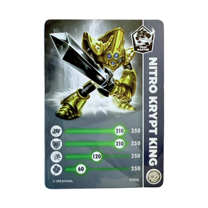 Krypt King (Nitro) (Stat Card) - for just $3! 