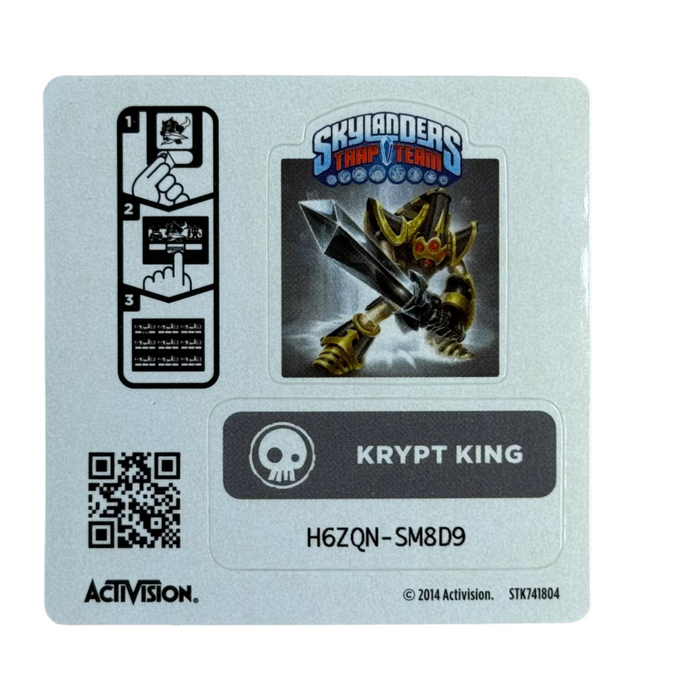 Krypt King (Sticker Sheet) - for just $1! 