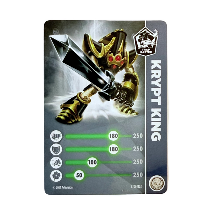 Krypt King (Stat Card) - for just $1! 