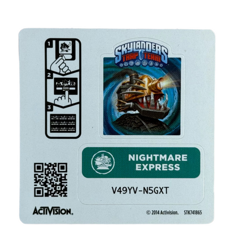 Nightmare Express (Sticker Sheet) - for just $1! 