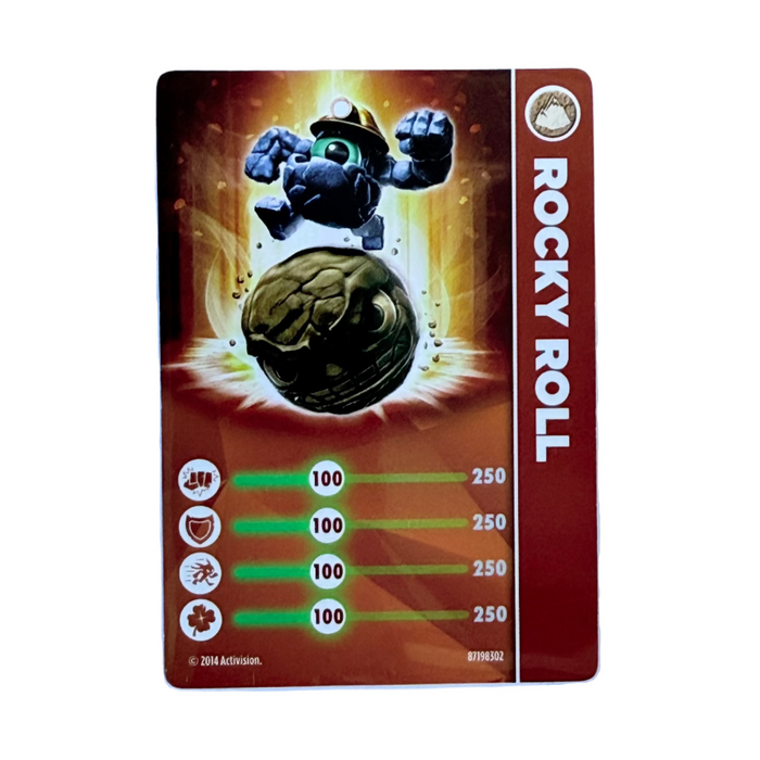 Rocky Roll (Series 1) (Stat Card) - for just $15! 