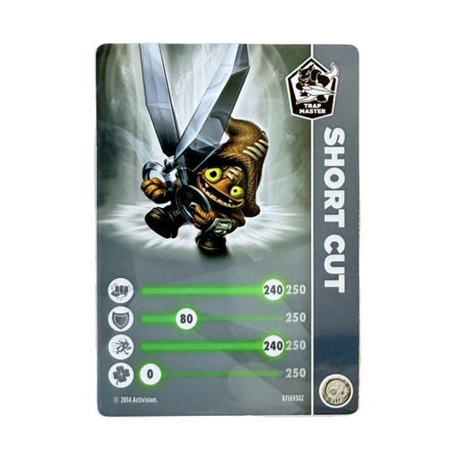 Short Cut (Stat Card) - for just $1! 