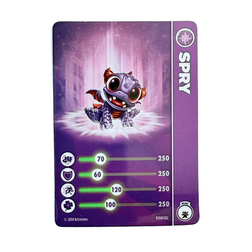 Spry (Mini) (Stat Card) - for just $1! 