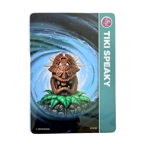Tiki Speaky (Stat Card) - for just $1! 