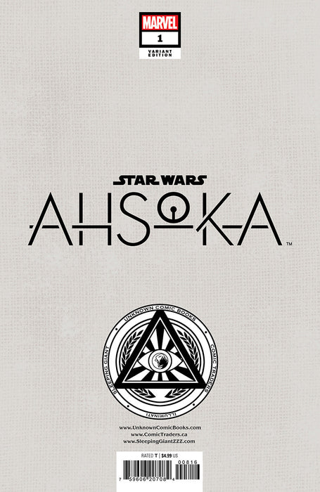 Star Wars: Ahsoka #1 Unknown Comics David Nakayama Virgin Exclusive  Var (07/10/2024) - for just $20! 