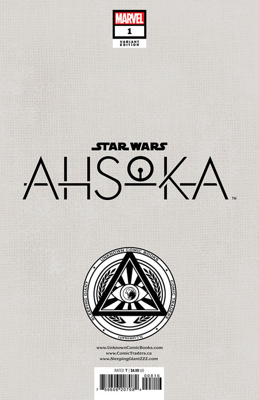 Star Wars: Ahsoka #1 Unknown Comics David Nakayama Virgin Exclusive  Var (07/10/2024) - for just $20! 